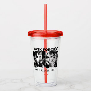 The Suicide Squad   Task Force X Acrylic Tumbler