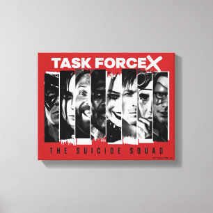 The Suicide Squad   Task Force X Canvas Print