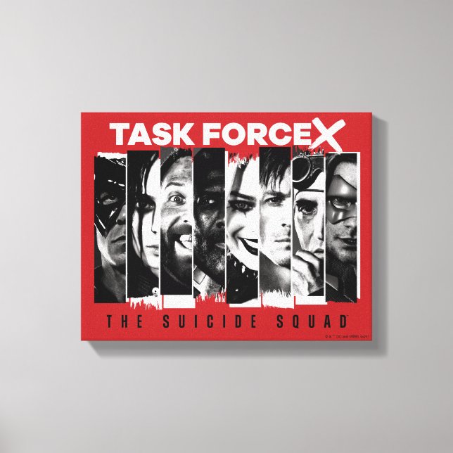 The Suicide Squad | Task Force X Canvas Print (Front)