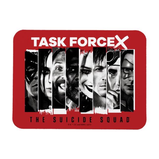 The Suicide Squad | Task Force X Magnet (Horizontal)