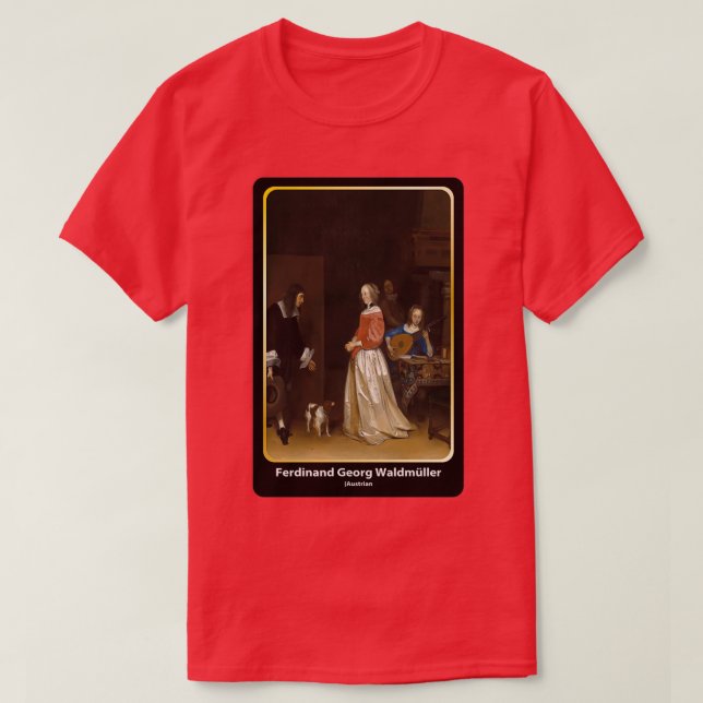 The Suitors Visit 1658 al ART T-Shirt (Design Front)