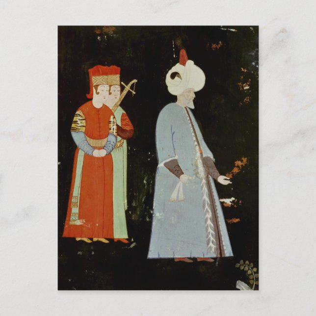 The Sultan Suleyman the Magnificent Postcard (Front)