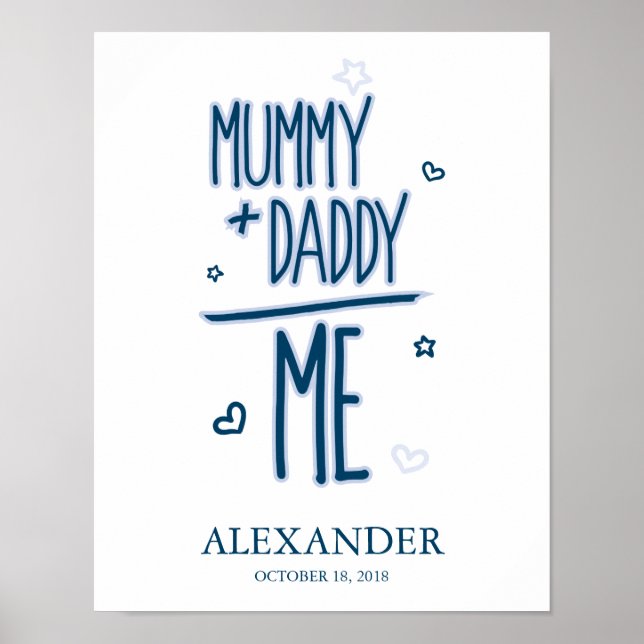 The sum of mom and dad: ME!!! Poster (Front)