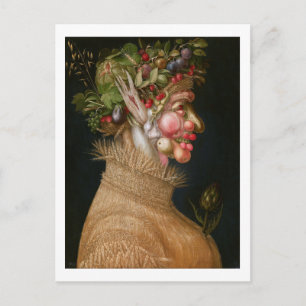 The Summer, Arcimboldo Postcard