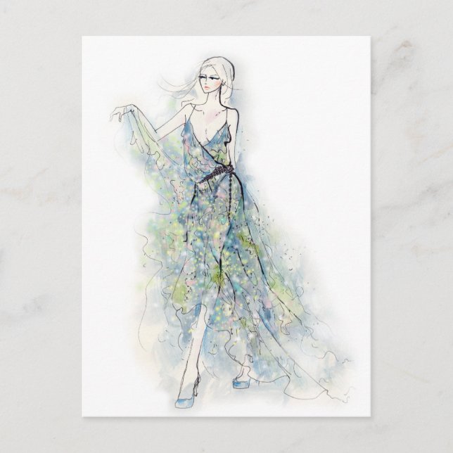 The Summer Dress Postcard (Front)