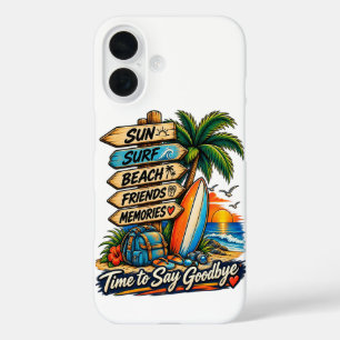 The Summer Goodbye iPhone 16 Case