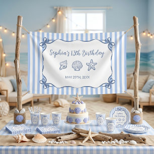 The Summer Hand Drawn Birthday Party Banner