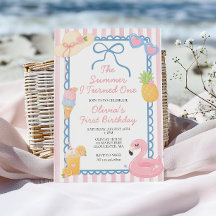 The Summer I Turned One Coastal beach 1st birthday