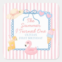The Summer I Turned One First Birthday