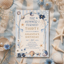 The Summer I Turned Thirty Coastal 30th Birthday
