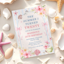 The Summer I Turned Twenty 20th Seashell Birthday