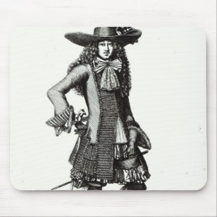 The Summer Sword Dress, 1675 Mouse Mat