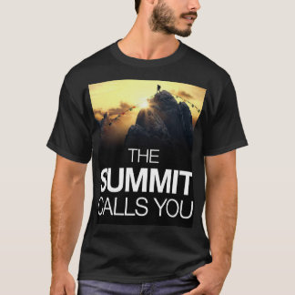 The Summit Calls You Gift - Mountain Adventure Mug T-Shirt