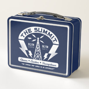 The Summit FM Metal Vintage Lunchbox
