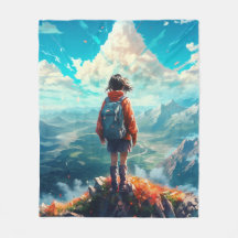 The Summit in Her Soul | Anime Hiker Girl