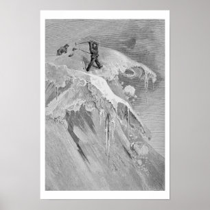 The Summit of the Moming Pass in 1864, from 'The A Poster