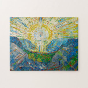 The Sun, 1912 by Edvard Munch Jigsaw Puzzle