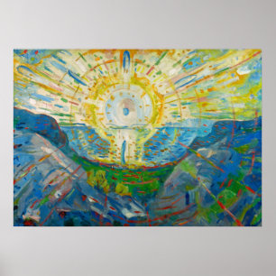 The Sun, 1912 by Edvard Munch Poster