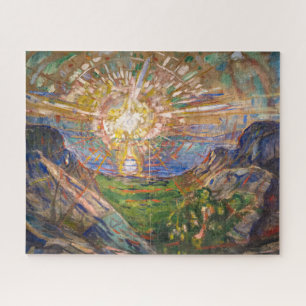 The Sun 1916 Edvard Munch Jigsaw Puzzle