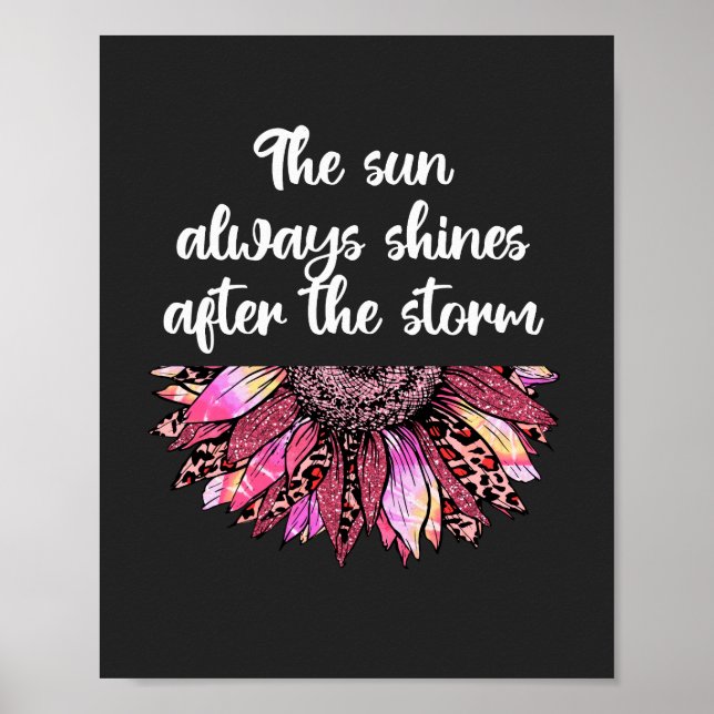 The sun always shines       poster (Front)