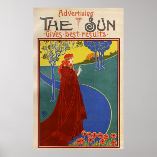 The Sun, American Vintage poster