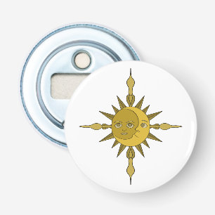 The Sun and Moon Bottle Opener