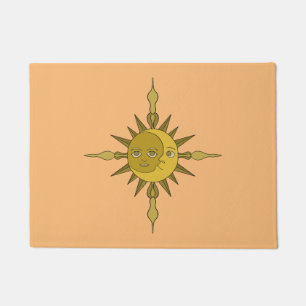 The Sun and Moon Doormat