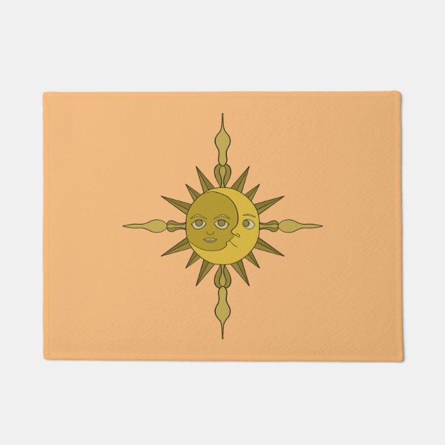The Sun and Moon Doormat (Front)
