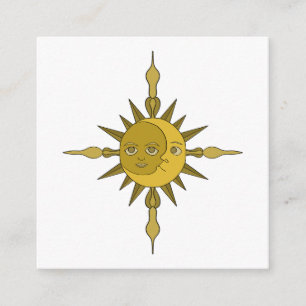 The Sun and Moon Enclosure Card