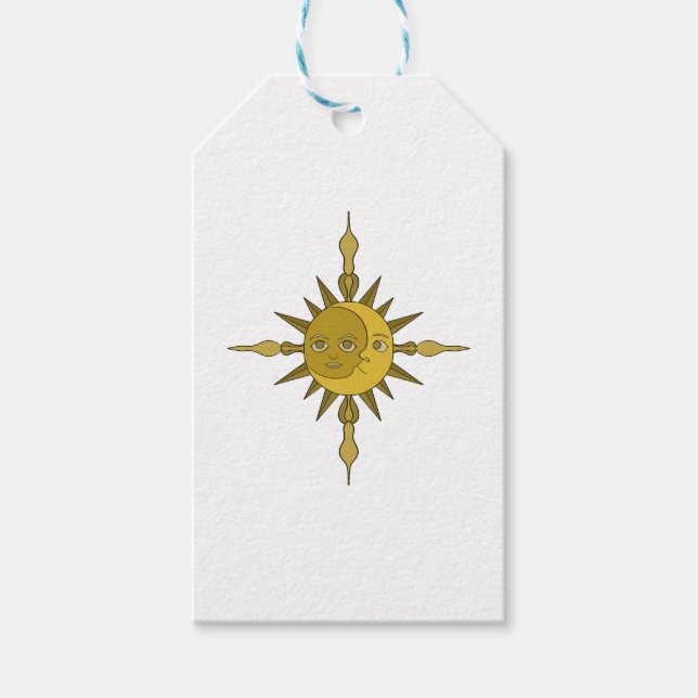 The Sun and Moon Gift Tags (Front)