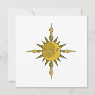The Sun and Moon Holiday Card