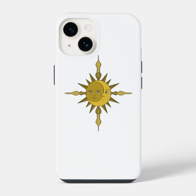 The Sun and Moon iPhone Case (Back)