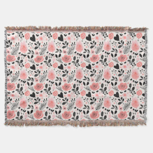 The Sun And The Wildflower, A Perfect Match Throw Blanket