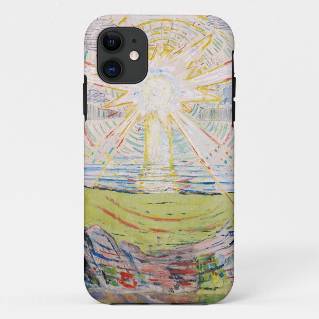 The Sun by Edvard Munch Case-Mate iPhone Case (Back)