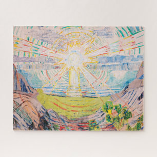The Sun by Edvard Munch Jigsaw Puzzle