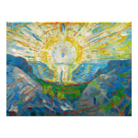 The Sun by Edvard Munch