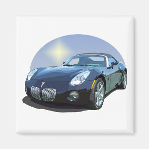 The Sun Car Magnet