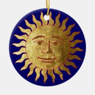 The Sun Ceramic Tree Decoration