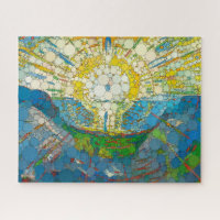The Sun, Infinity Dots by After William Morris