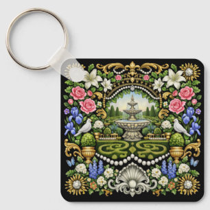 The Sun King Versailles Inspired Garden Key Ring