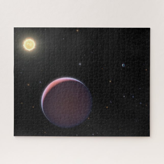 The Sun-Like Star Kepler 51 & Three Giant Planets. Jigsaw Puzzle (Horizontal)