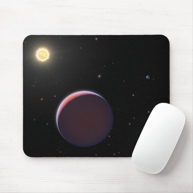 The Sun-Like Star Kepler 51 & Three Giant Planets. Mouse Mat (With Mouse)