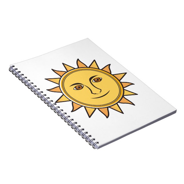The Sun Notebook (Right Side)