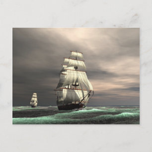 The sun on the Sails Postcard