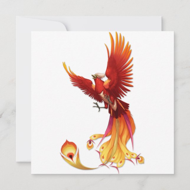 The Sun Phoenix Invitation (Back)