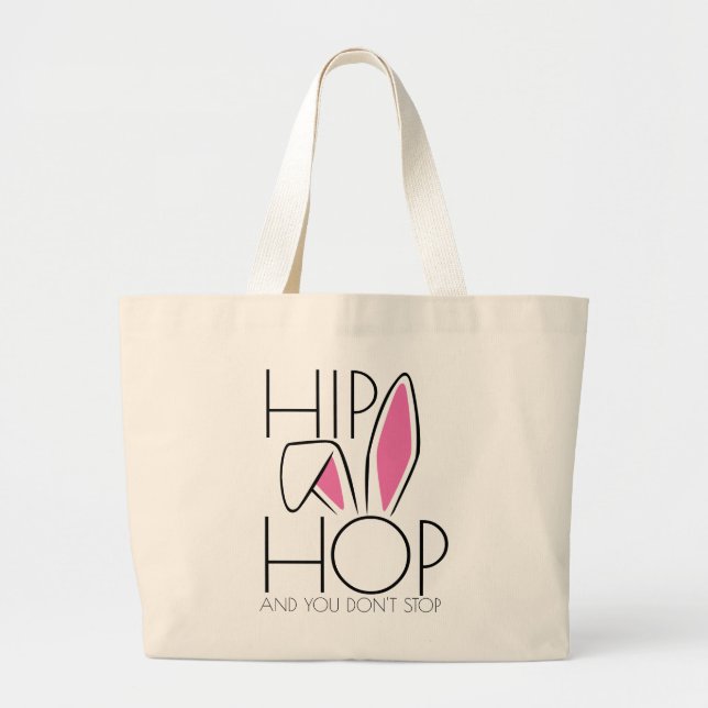 The Sun Rises Hip Hop Easter Tote Bag (Front)