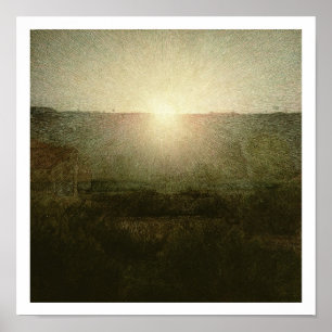The Sun (Rising Sun) 1904 (oil on canvas) Poster