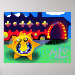 The Sun’s House Art Print