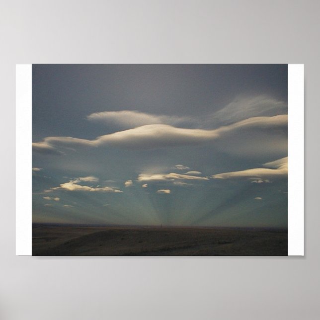 The Sun Shines Through Poster (Front)