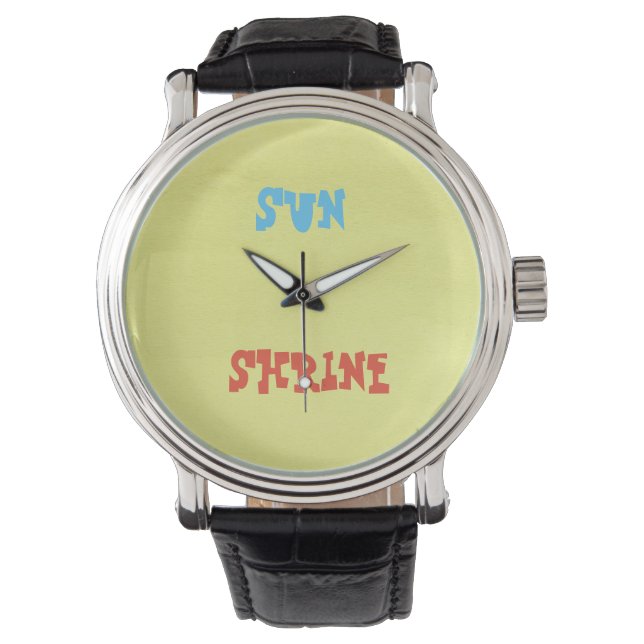 The Sun Shrine Watch. Watch (Front)